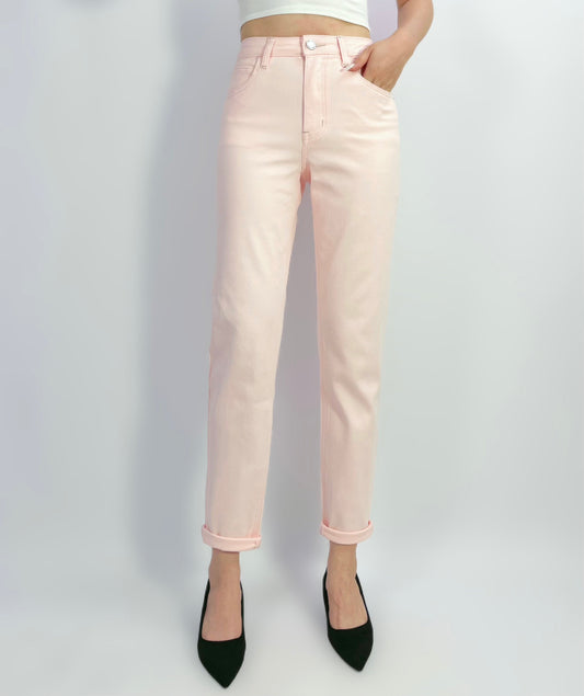 COLOURED MUM JEAN  STRETCH