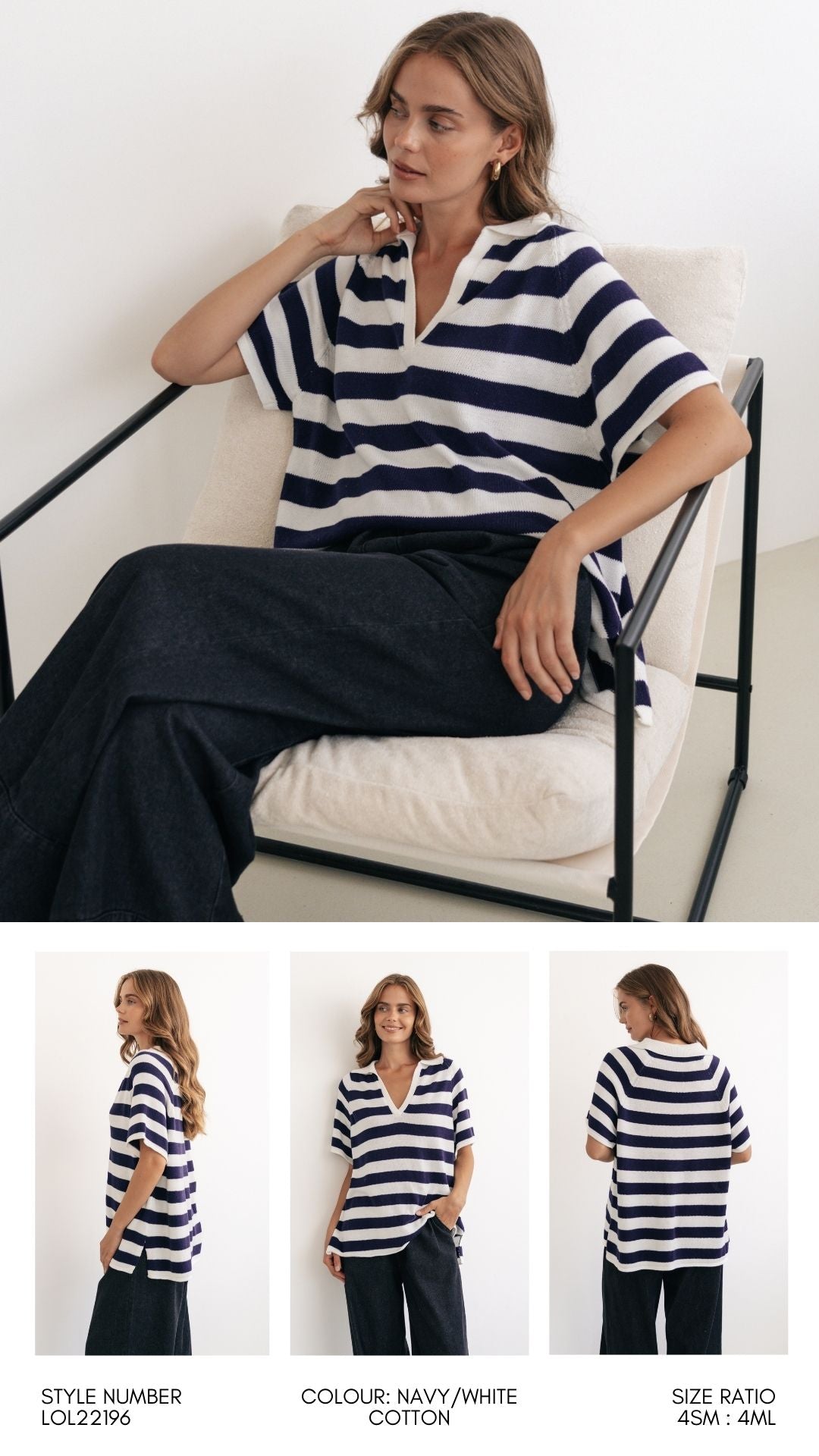 RELAXED KNIT TOP