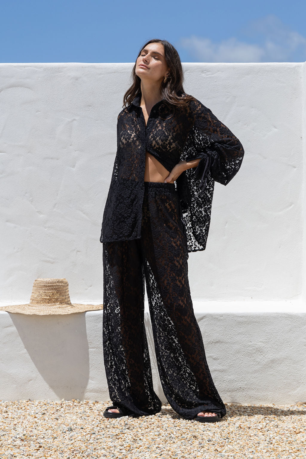 DEMI LACE SHIRT
