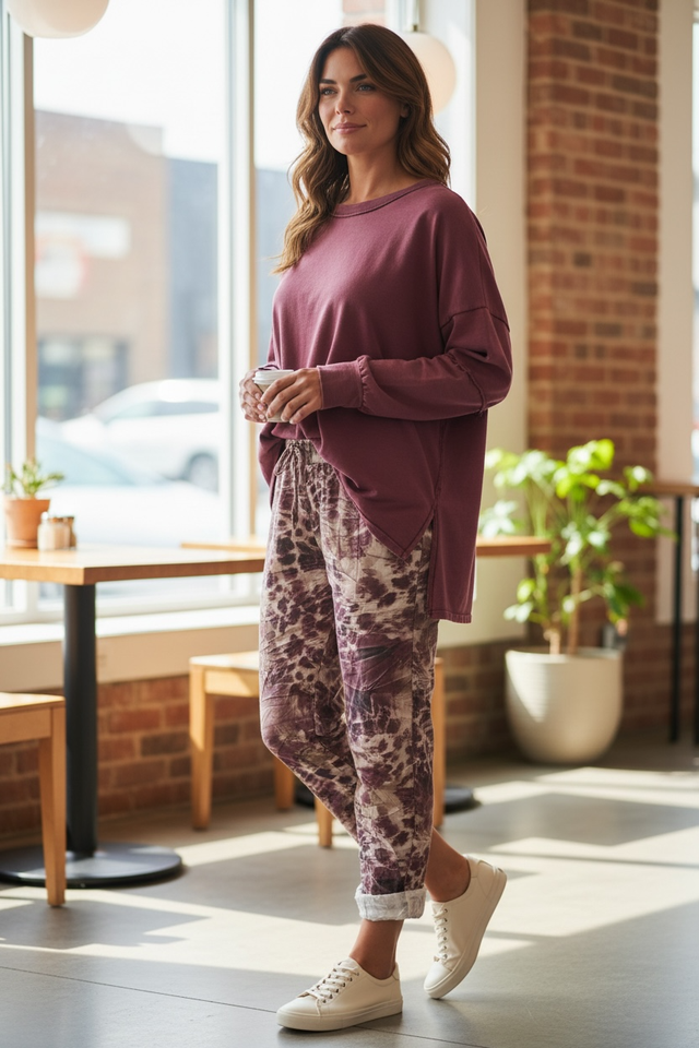 COTTON RAW EDGE TOP