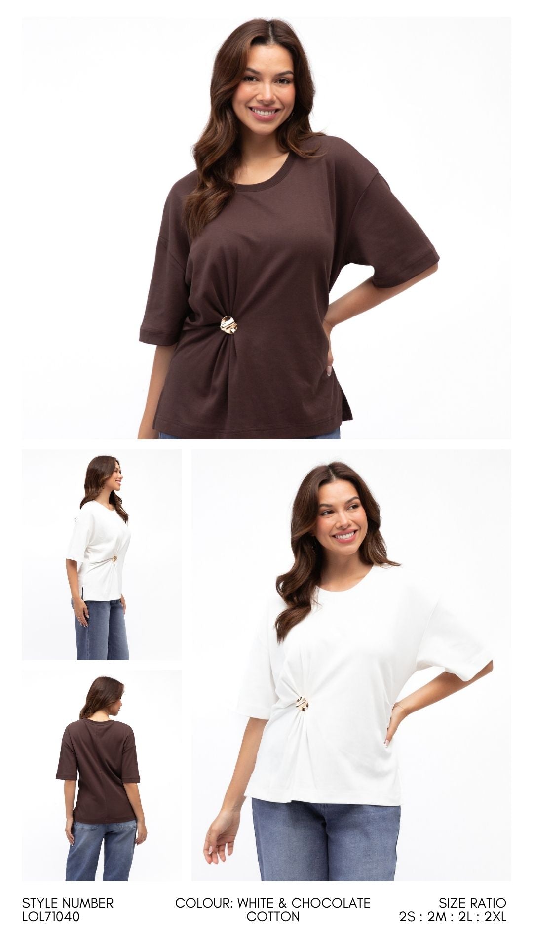 ELEVATED TWIST TEE