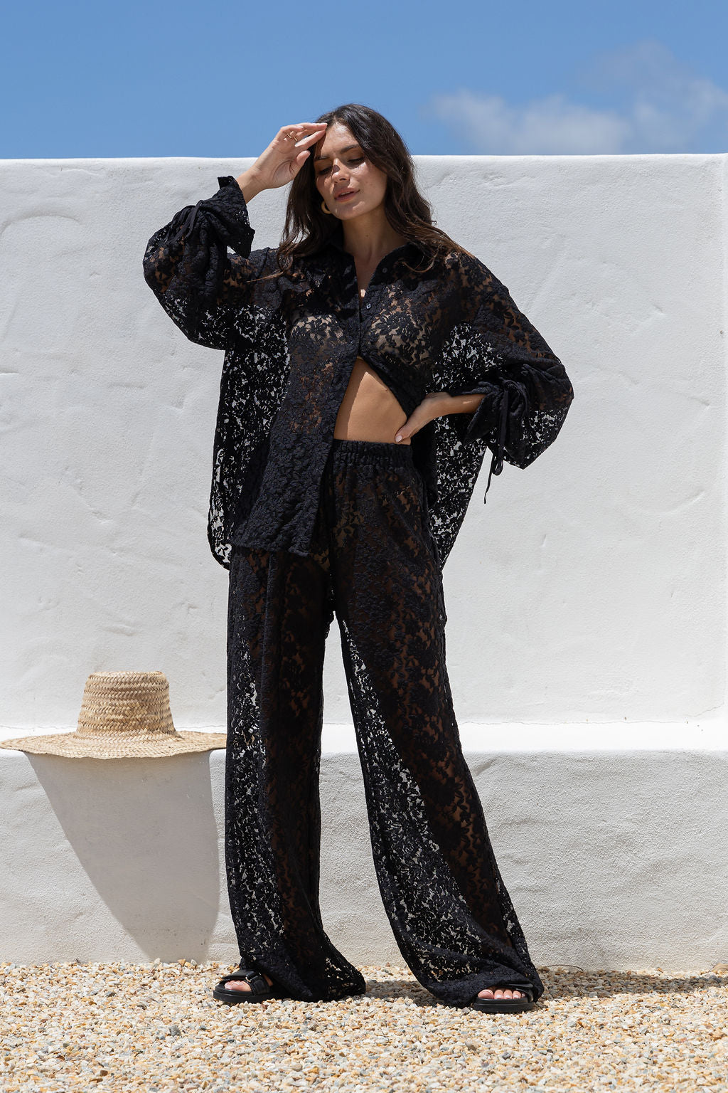 DEMI LACE SHIRT