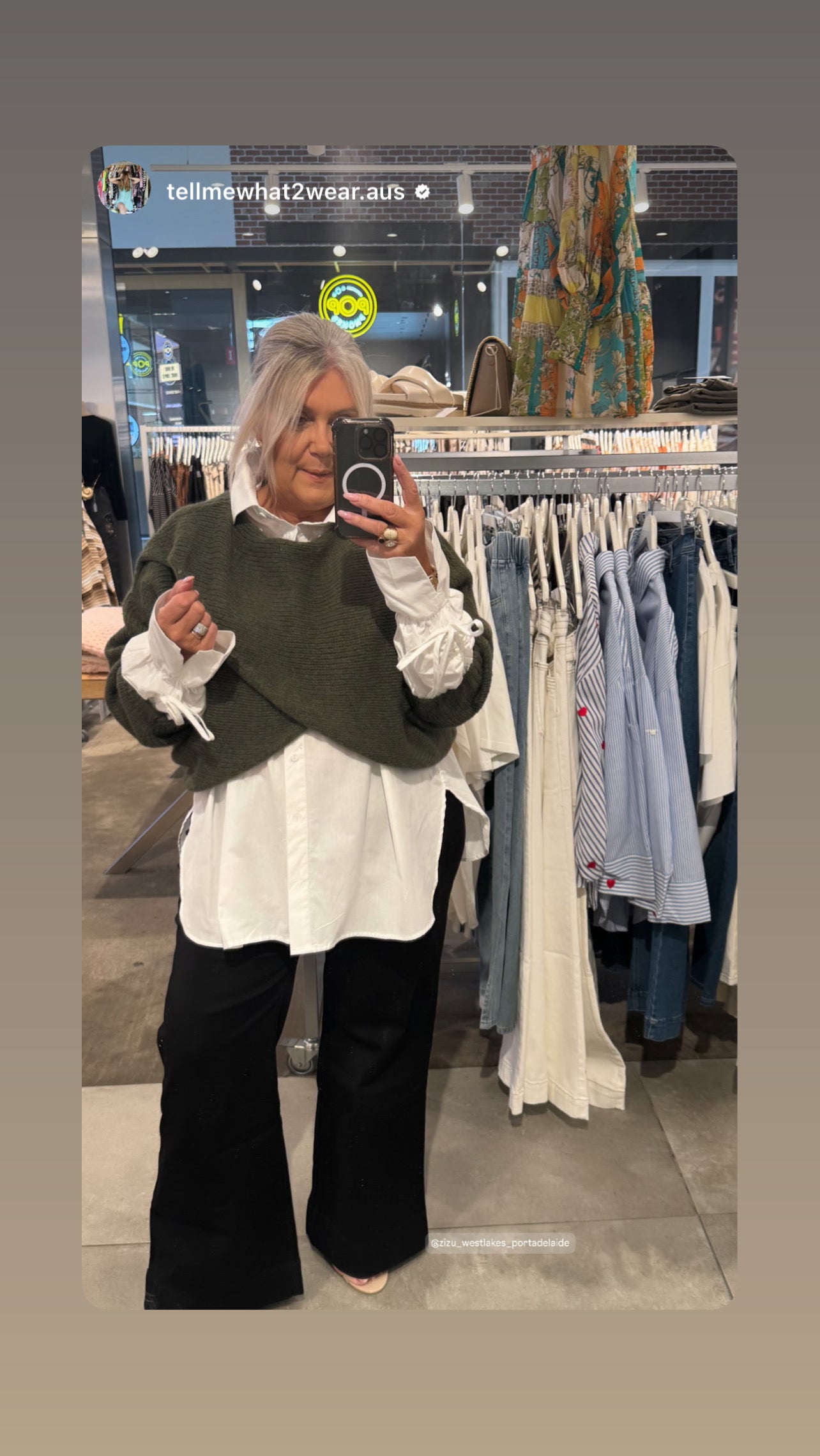 CONNOR CROSS OVER KNIT