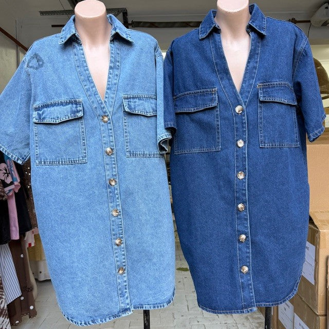 FRANKIE DENIM DRESS