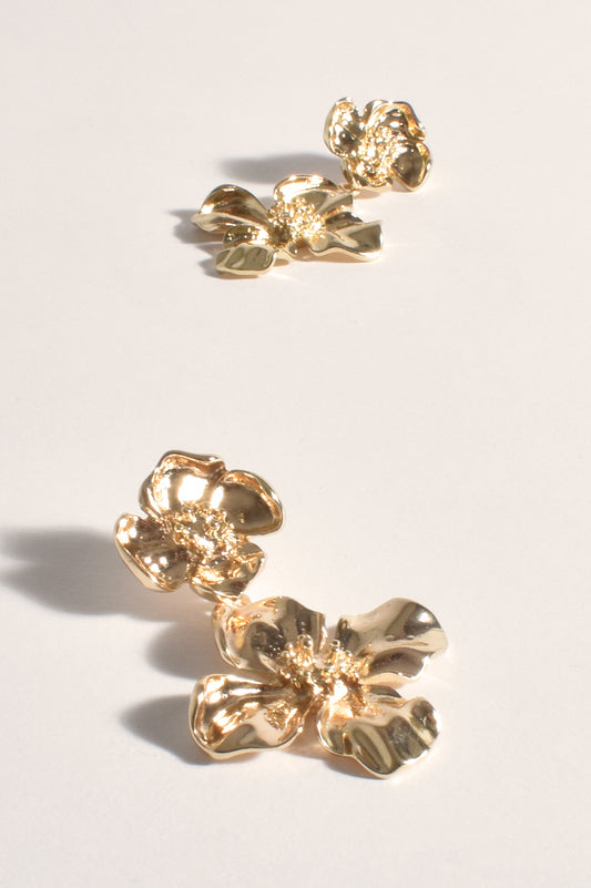 Montrose Drop Earrings Gold