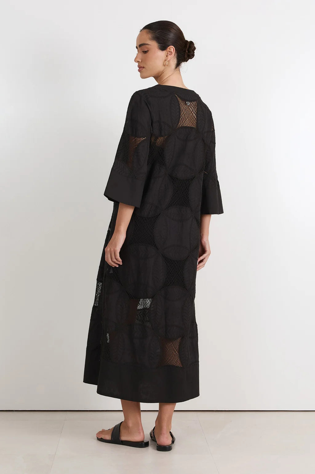 PALOMA KAFTAN MIDI DRESS
