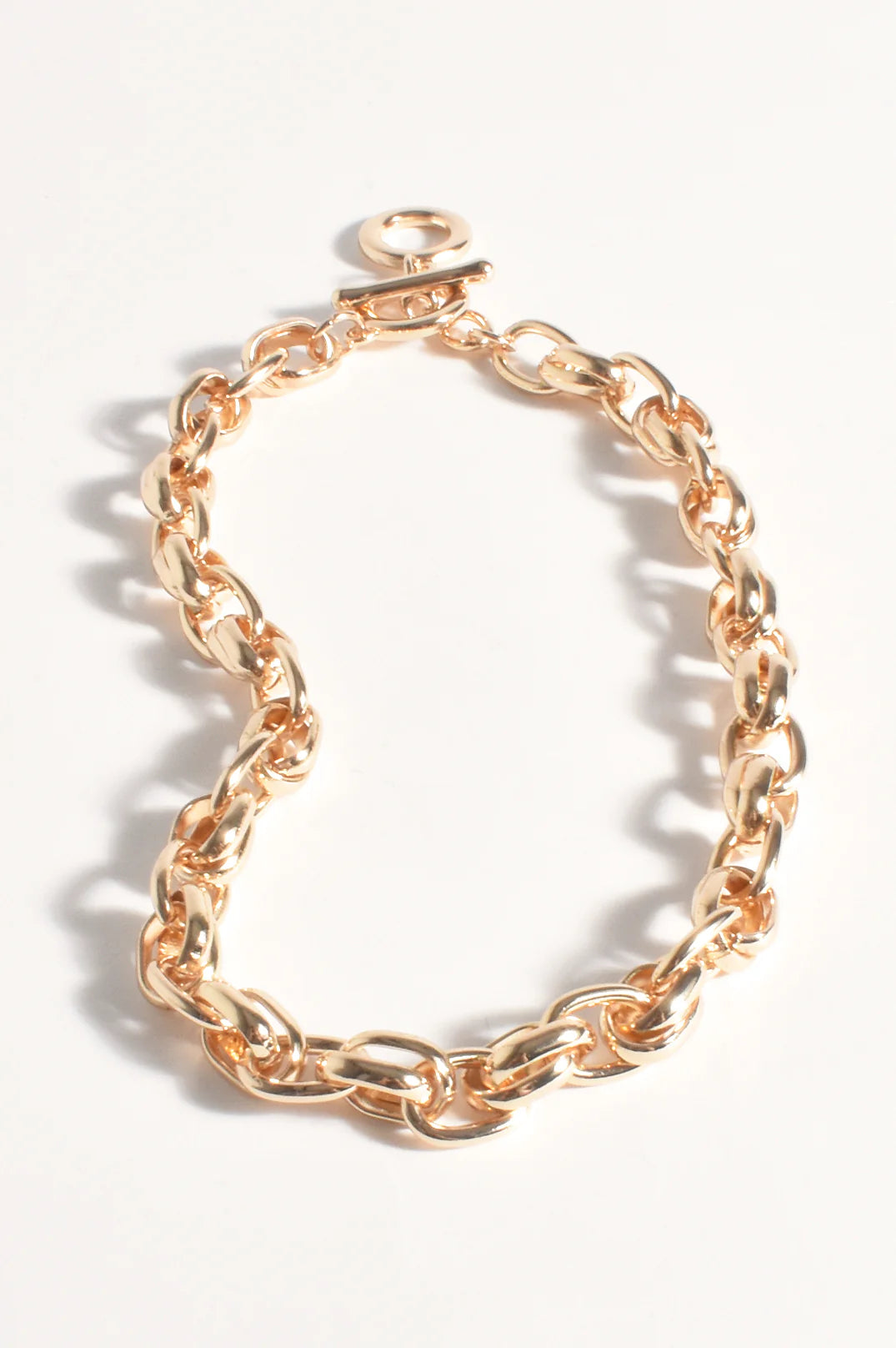 DOUBLE LINK CHAIN NECKLACE