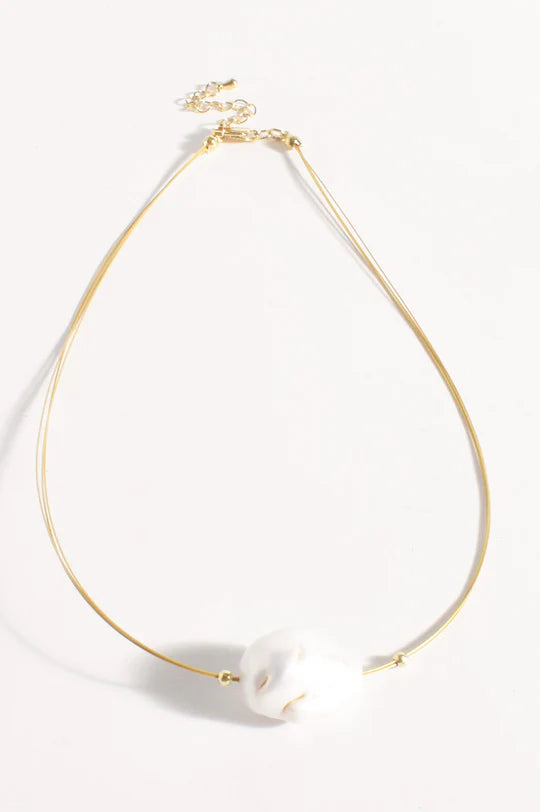 FINE BAROQUE PEARL NECKLACE