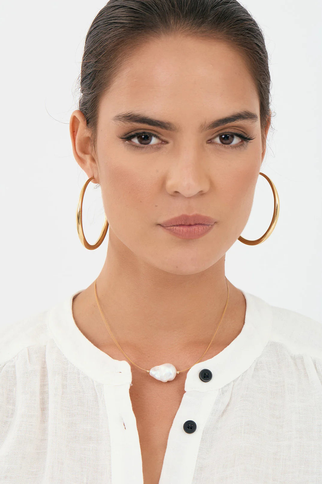 FINE BAROQUE PEARL NECKLACE