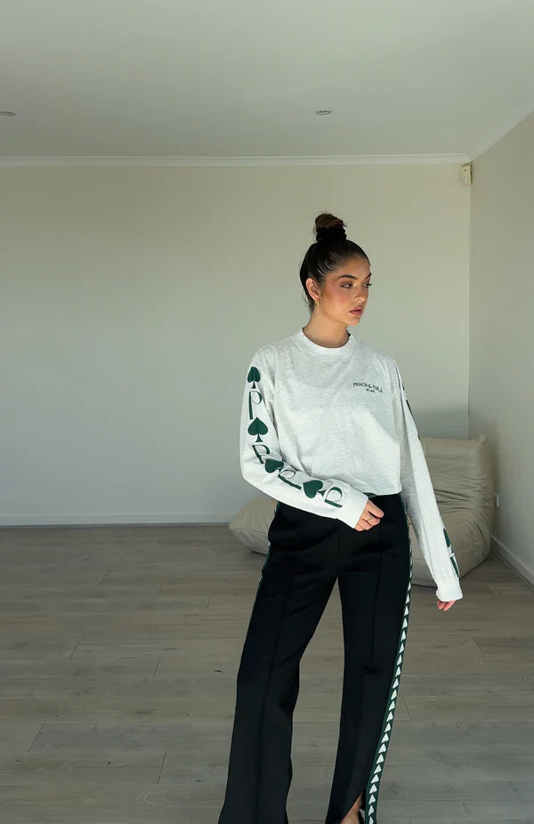 SPADE LOGO CROP TEE