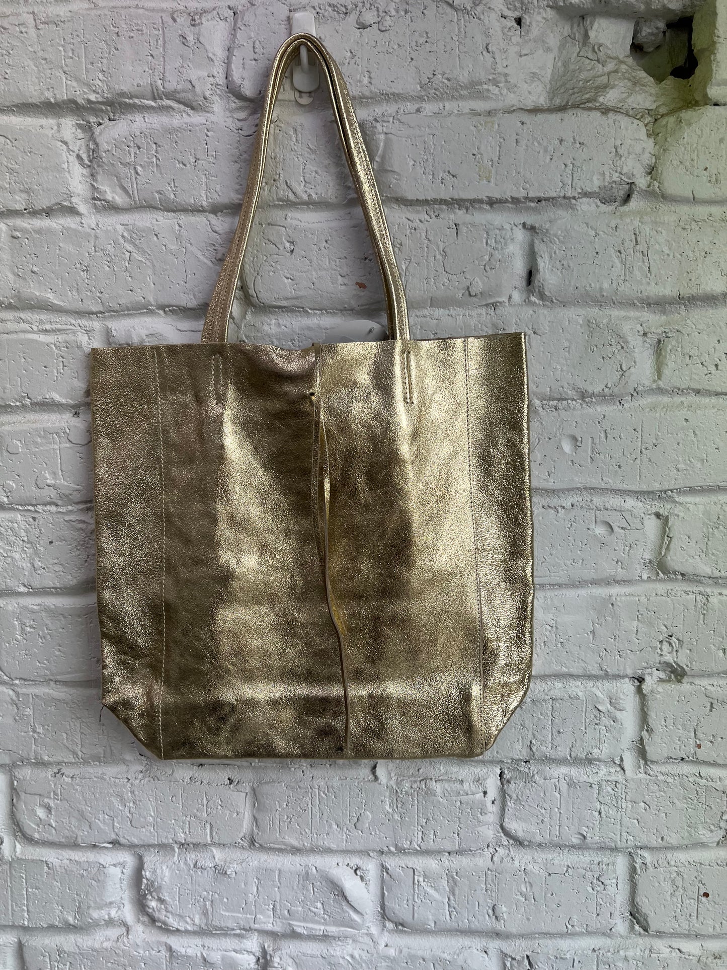 LUNA LEATHER SHOPPER BAG