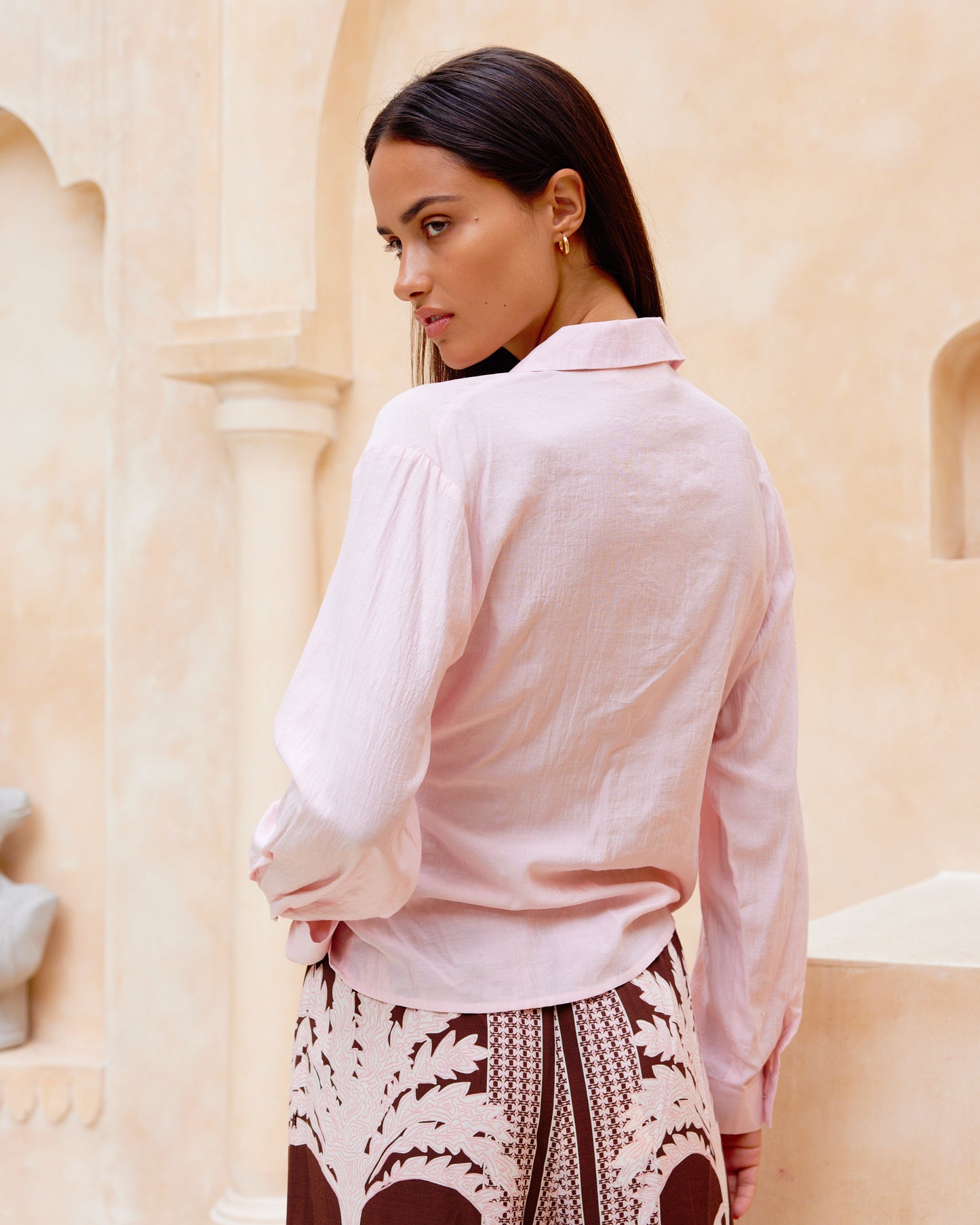 Nusa Shell Tie Top