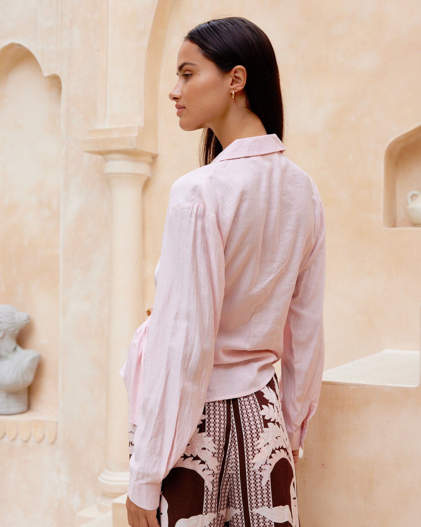 Nusa Shell Tie Top
