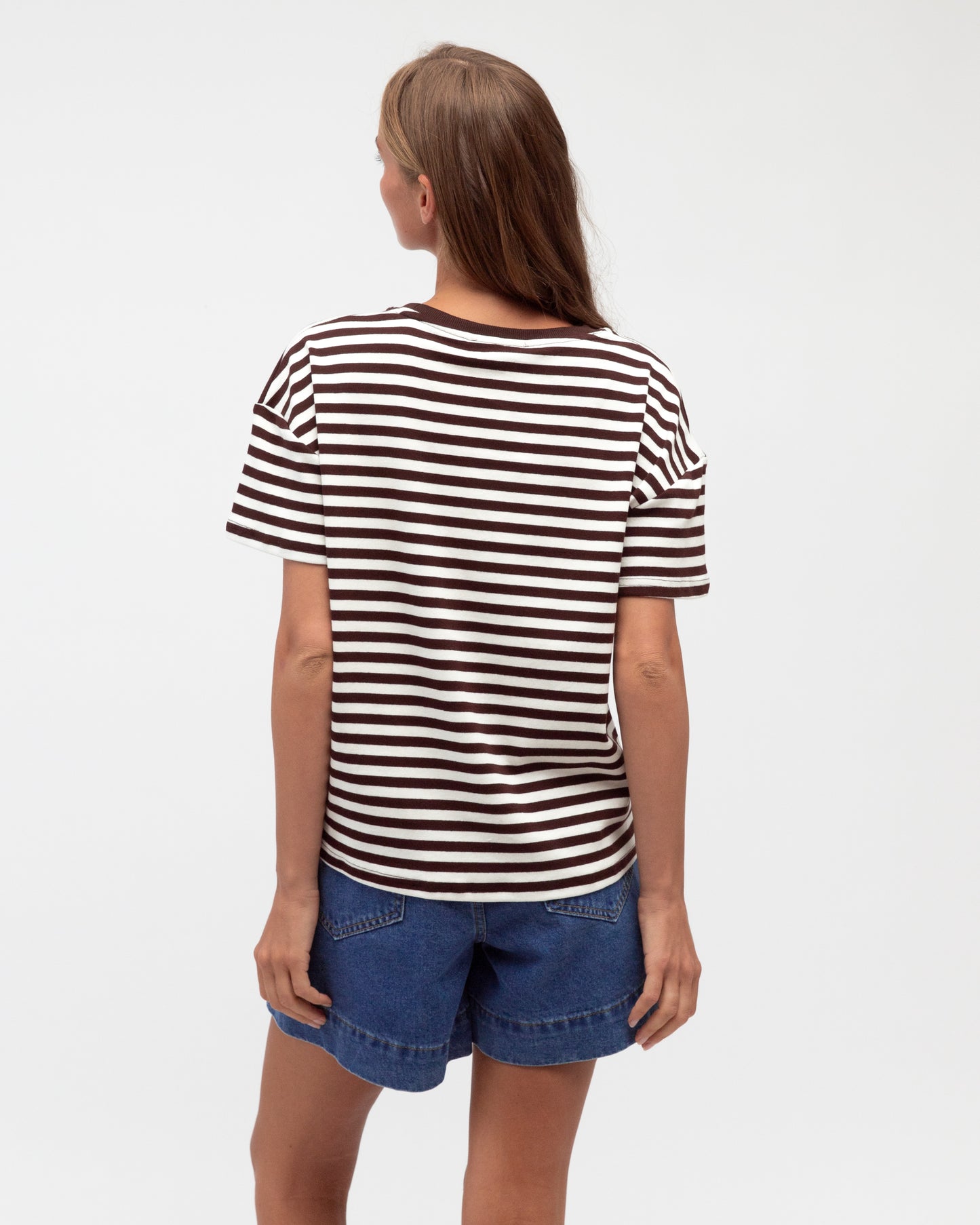 EASY TUCK STRIPE TEE