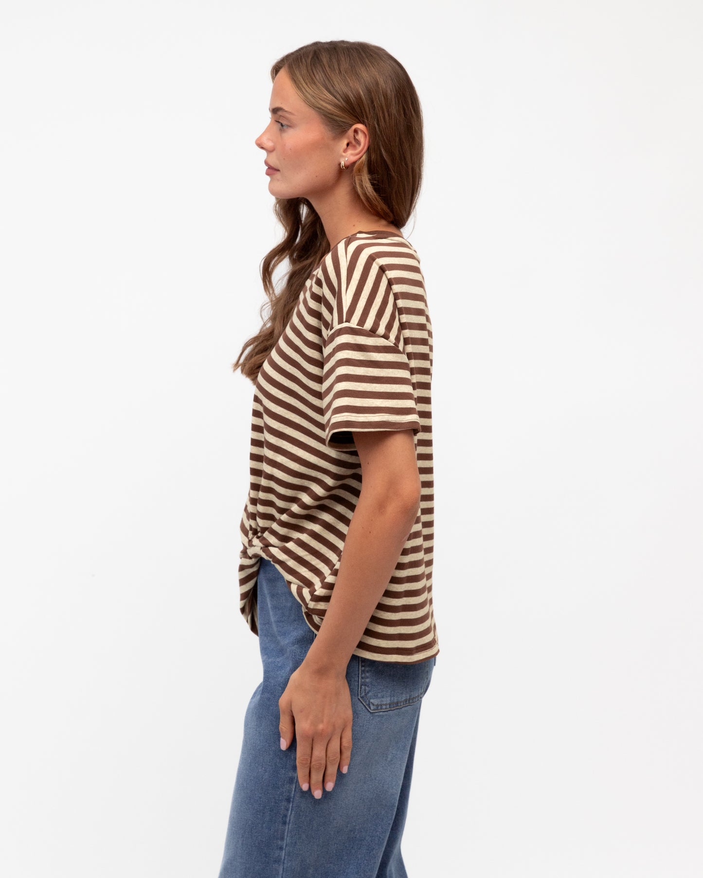 EAST TUCK TEE STRIPE