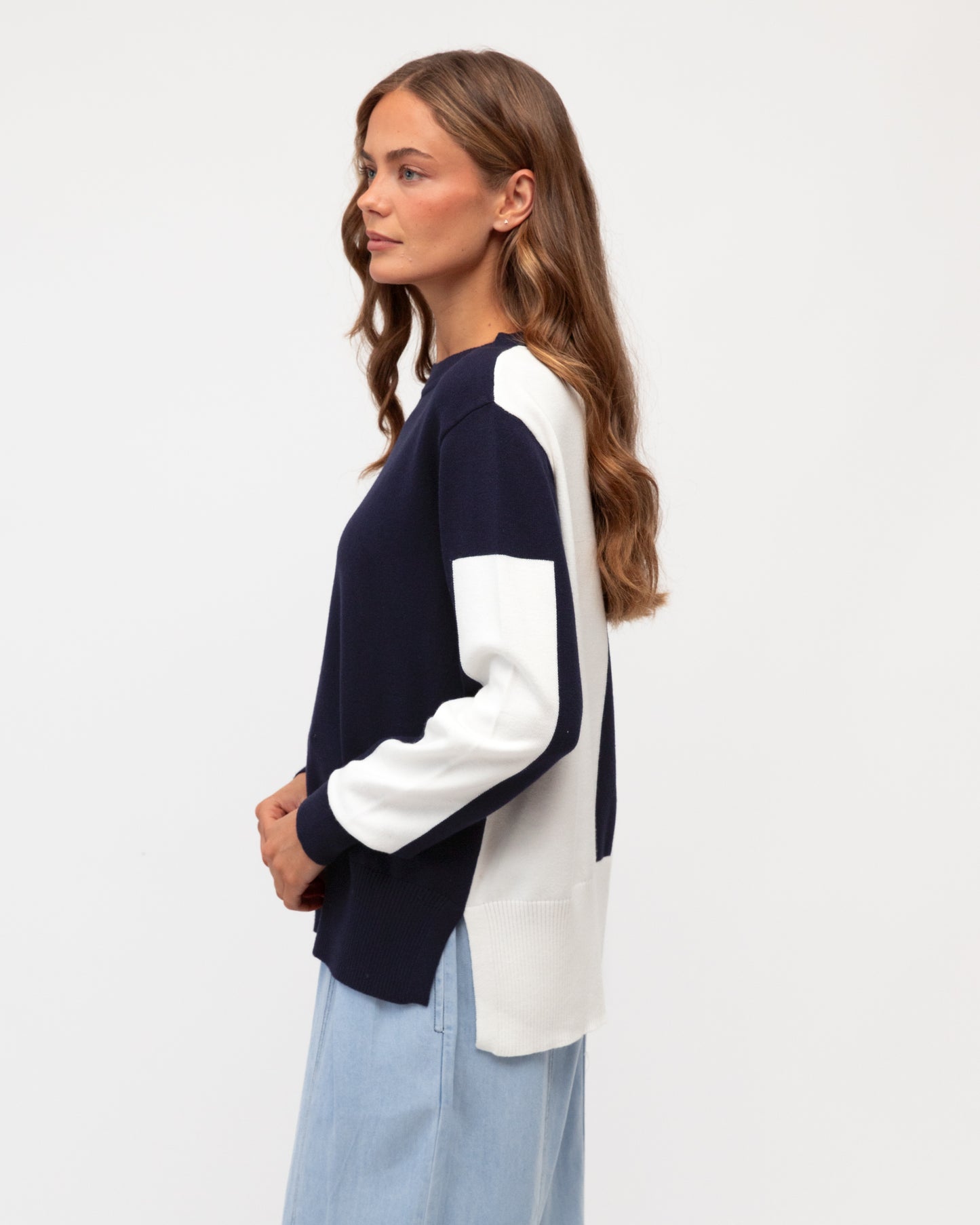 MADDISON CONTRAST JUMPER