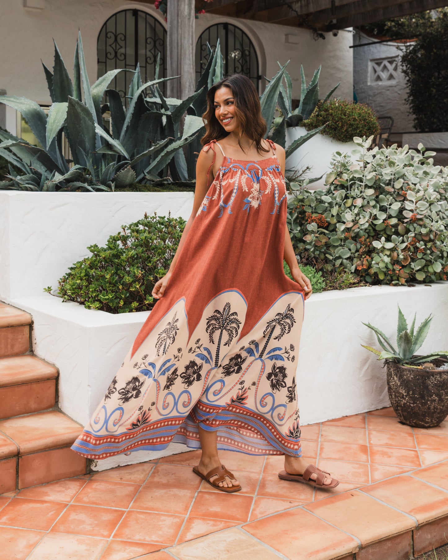 PALM OASIS MAXI DRESS