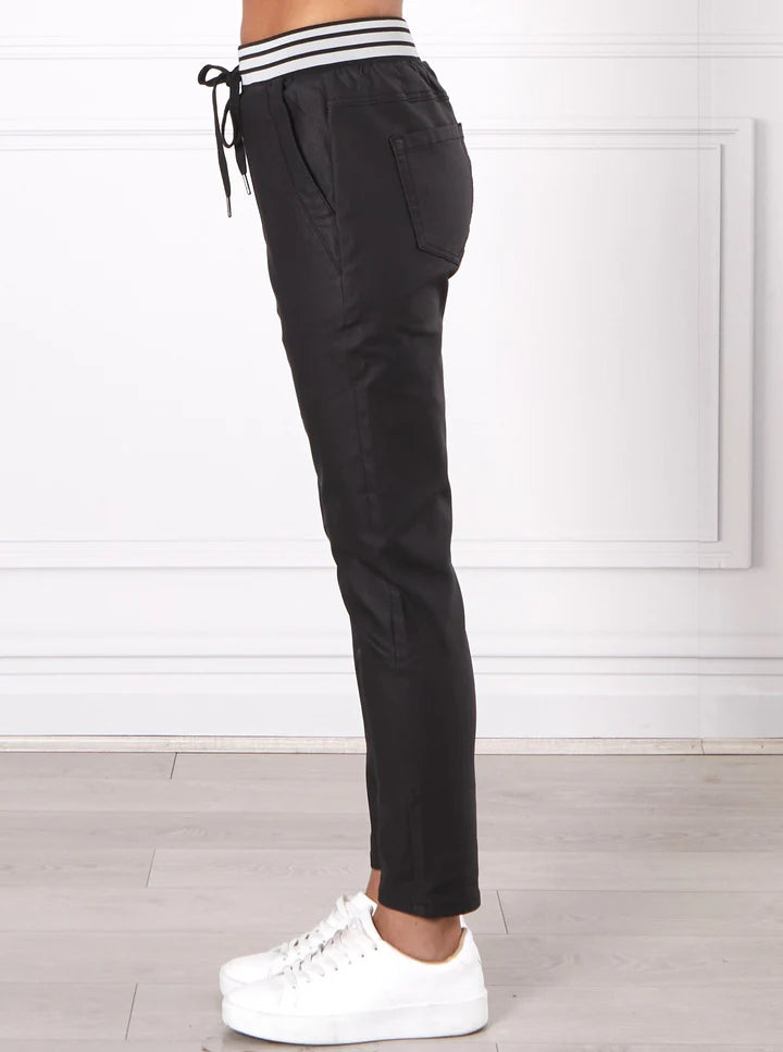 RILEY STRIPE JOGGERS