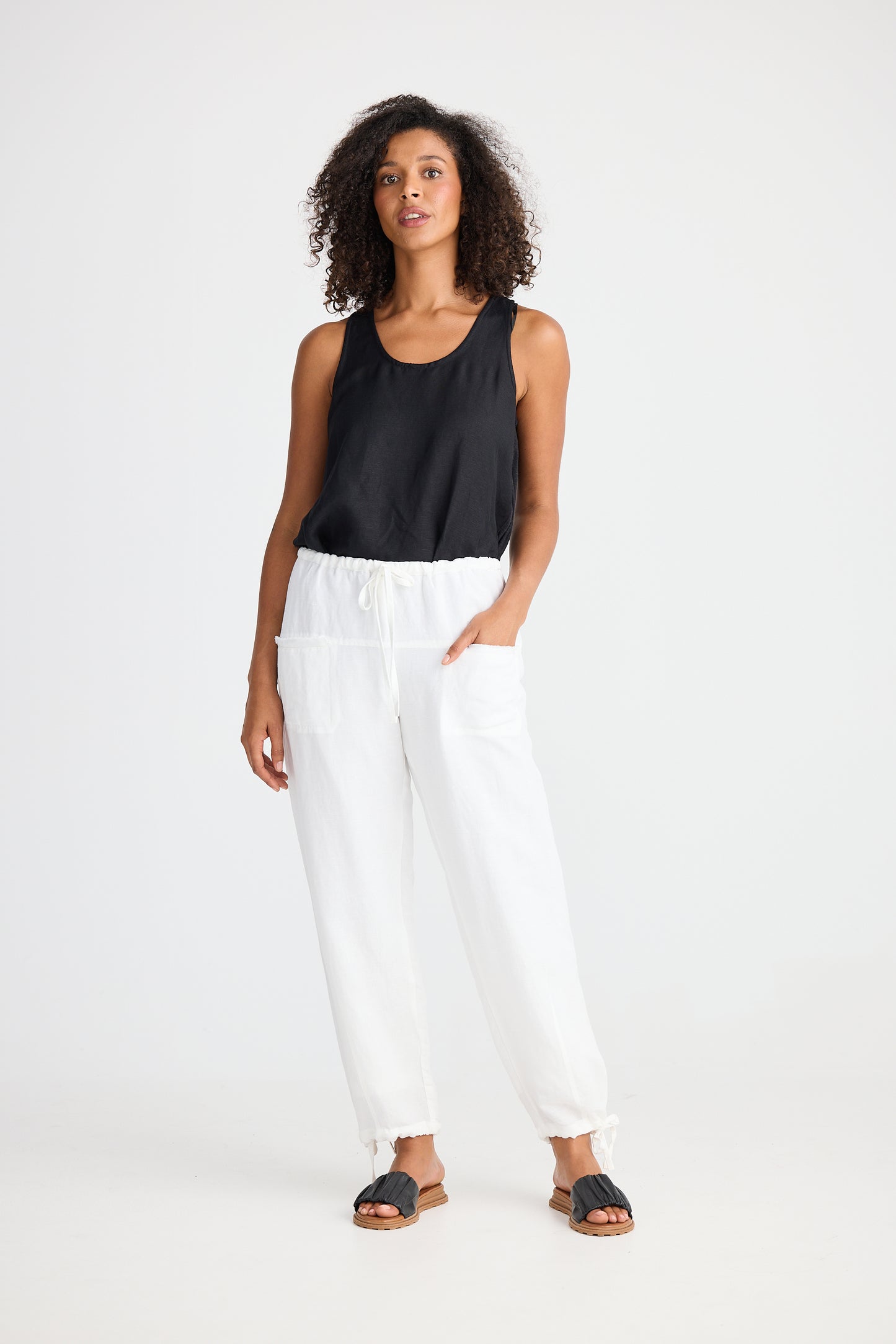 AMAZON PANT LINEN BLEND