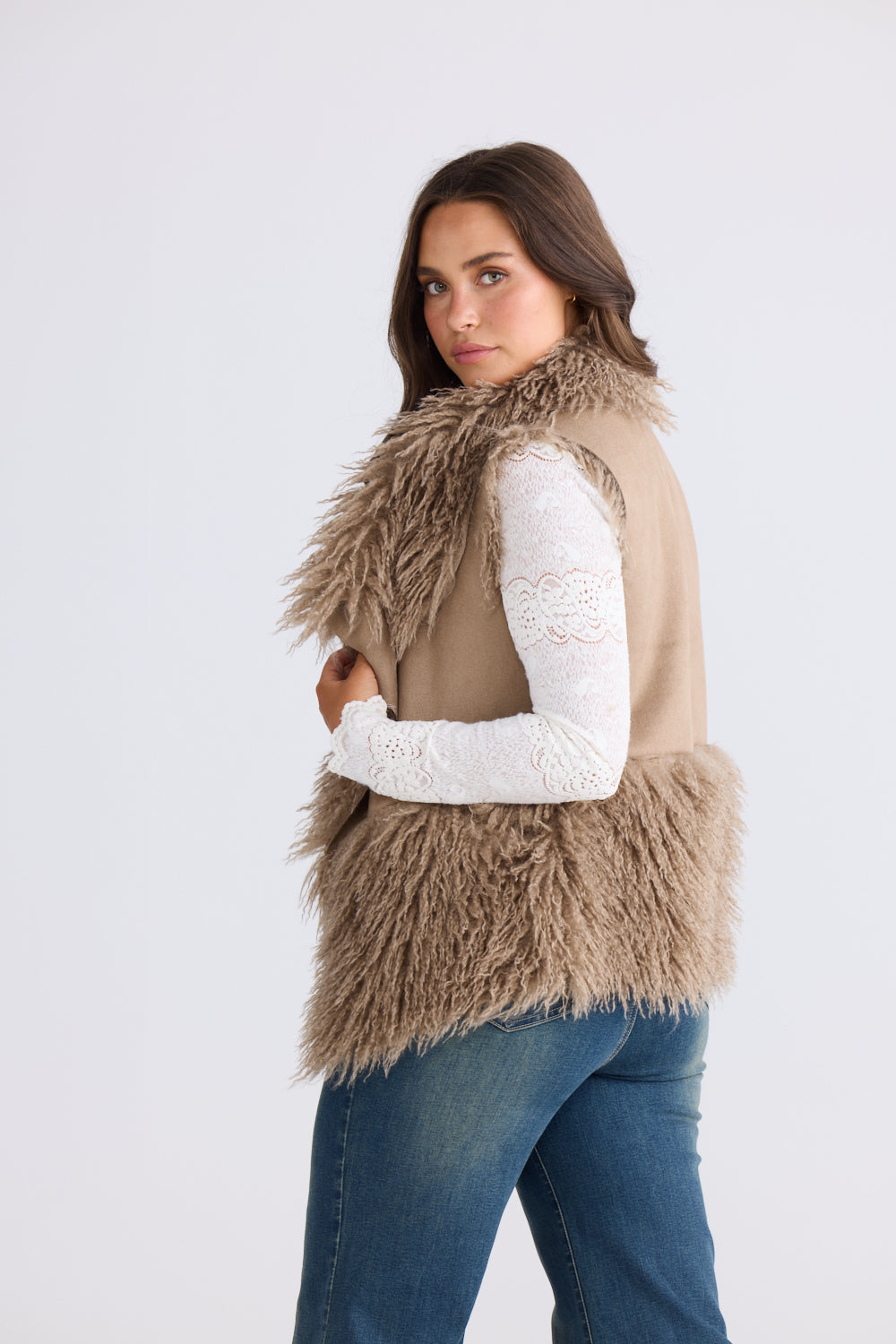 LUNA FUR VEST