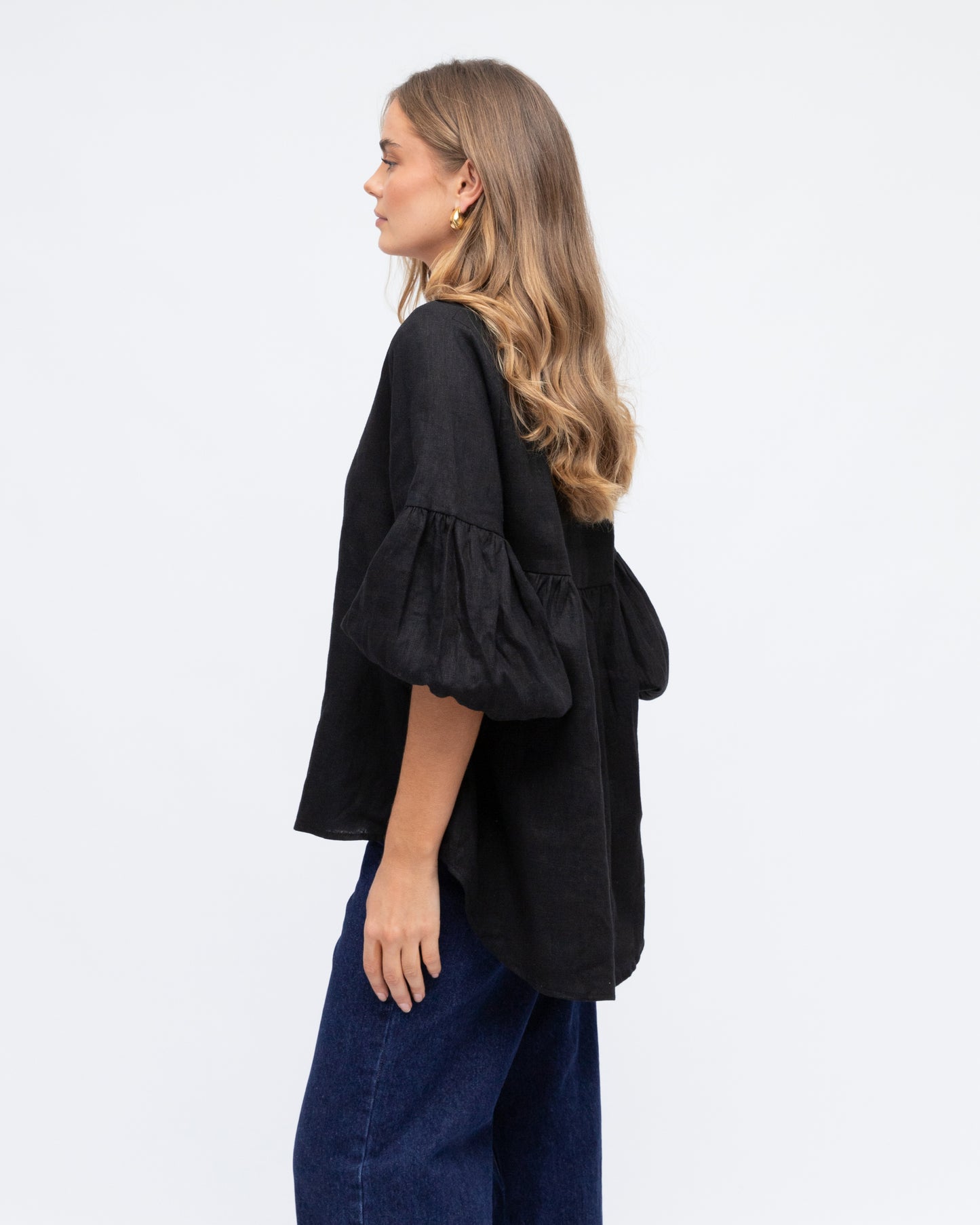 LINEN BLOUSE