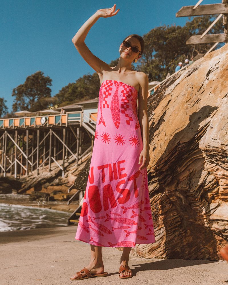 ON THE COAST MAXI DRESS