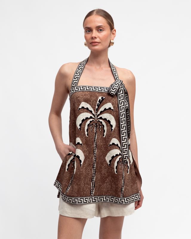 TROPICAL MOSAIC TOP