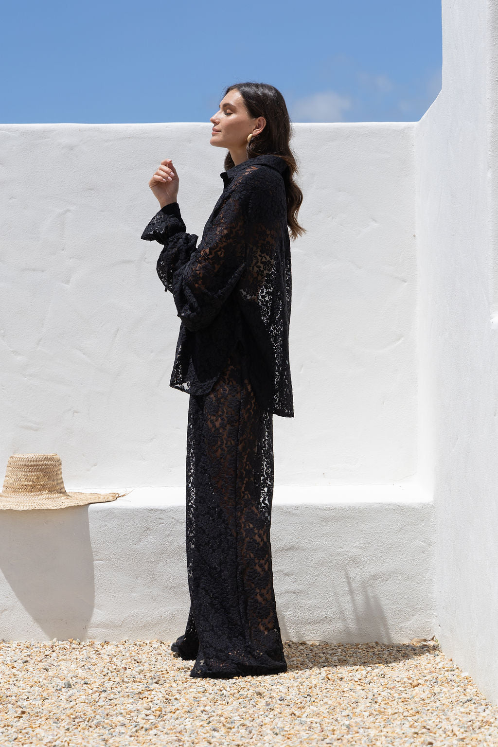 DEMI LACE SHIRT