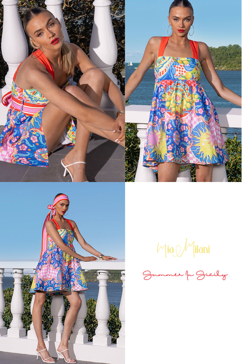 SUMMER SICILY DRESS