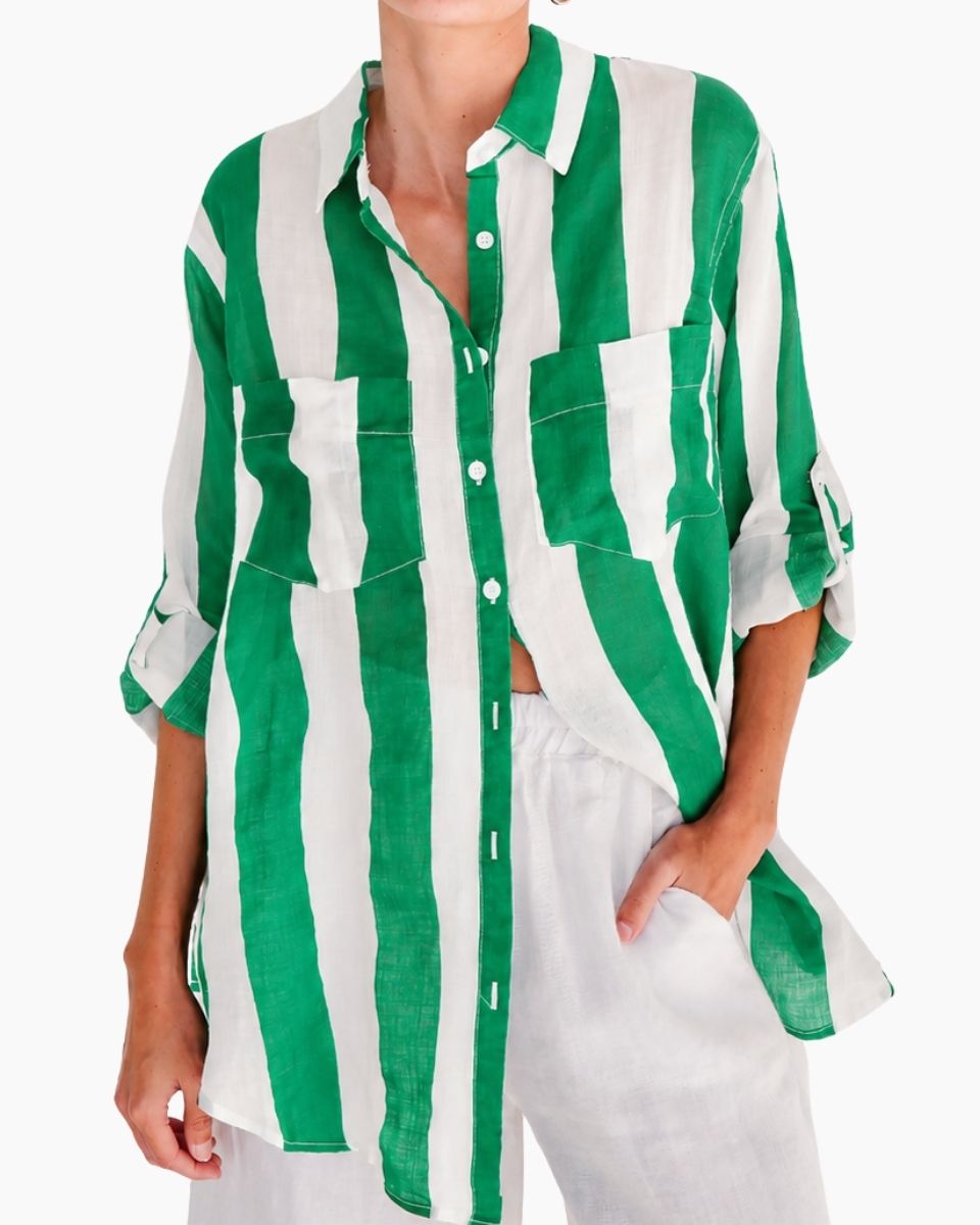SOUL SPARROW STRIPE SHIRT