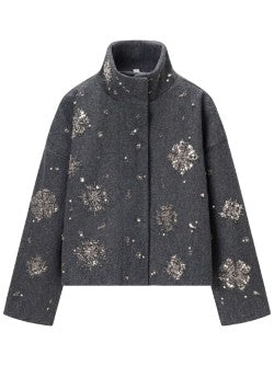 BEADED COAT