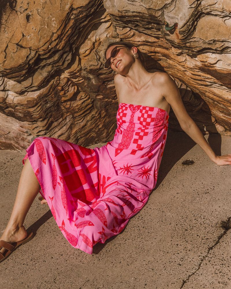 ON THE COAST MAXI DRESS