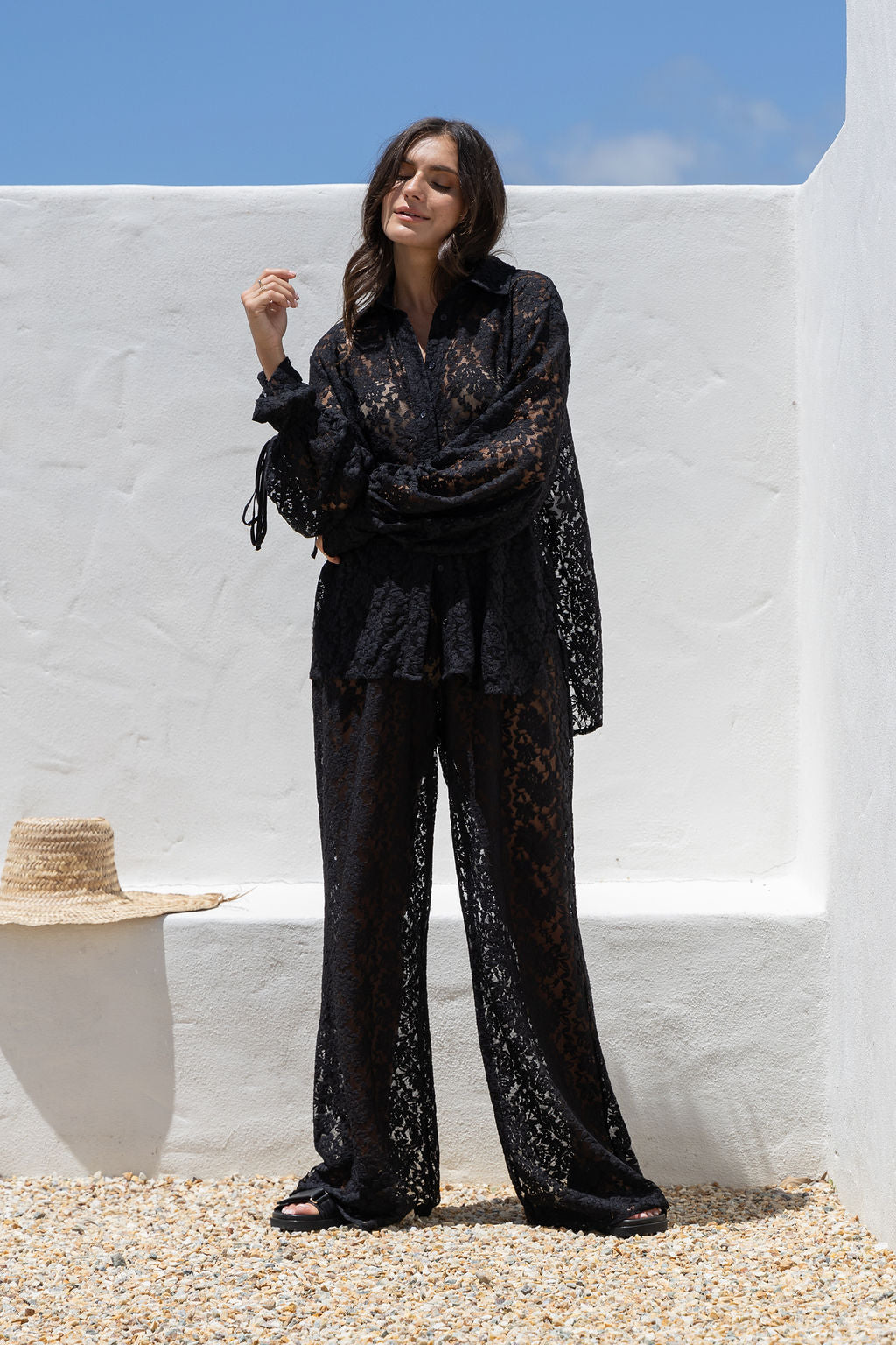 DEMI LACE PANT