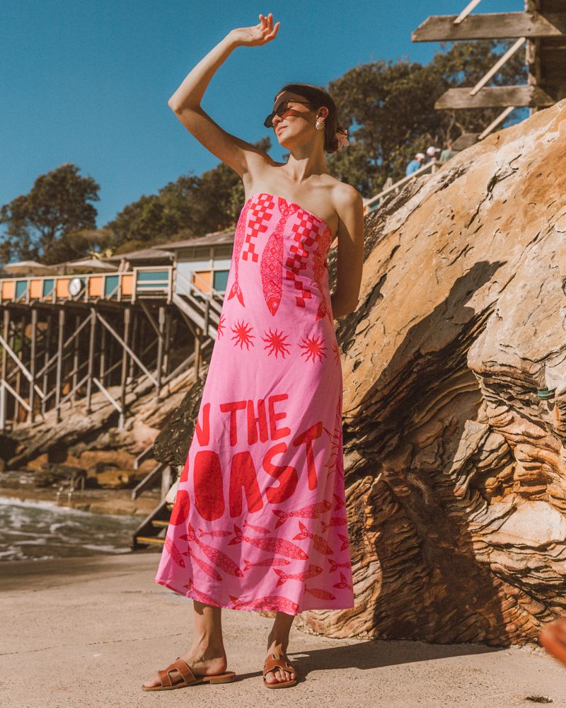 ON THE COAST MAXI DRESS