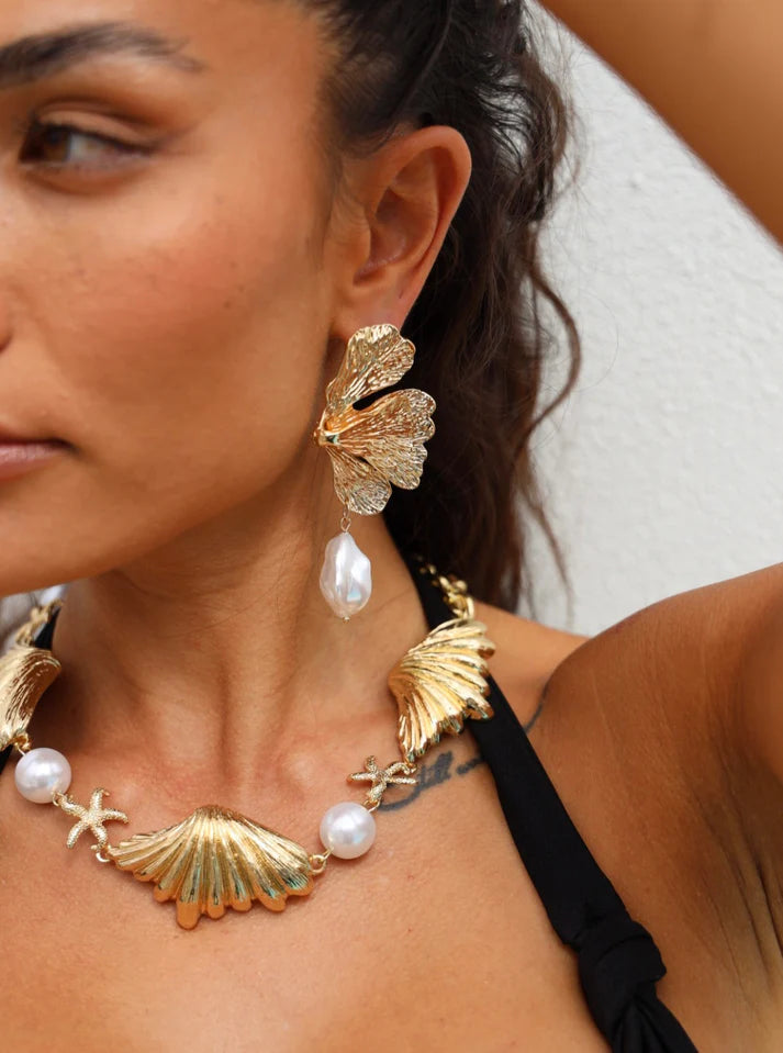 CHUNKY GOLD NECKLACE