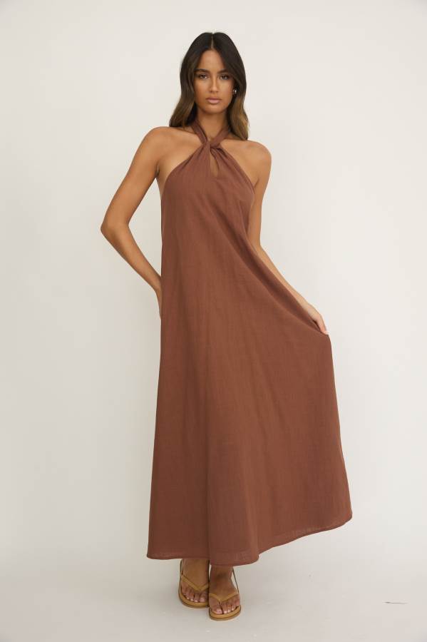 indikah maxi dress Indikah - Polka Dot Maxi Dress