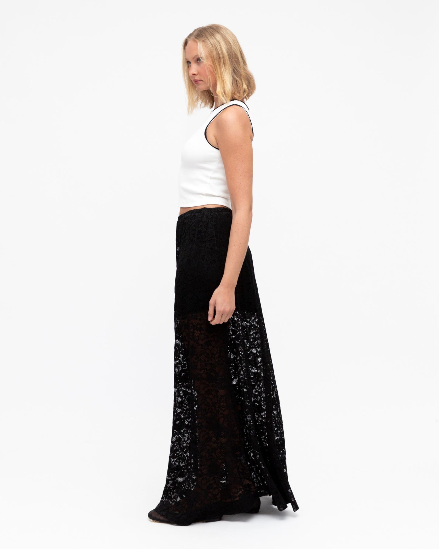 HELEN A LINE SKIRT MAXI