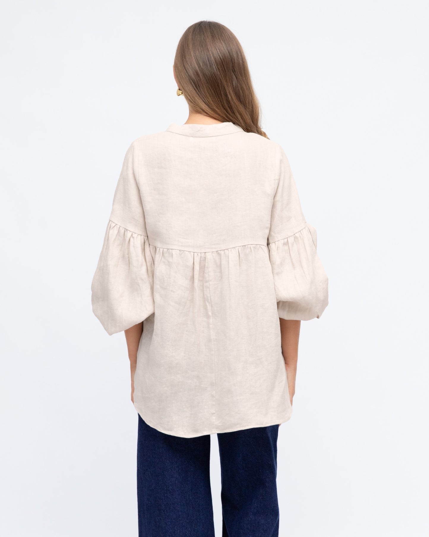 LINEN BLOUSE