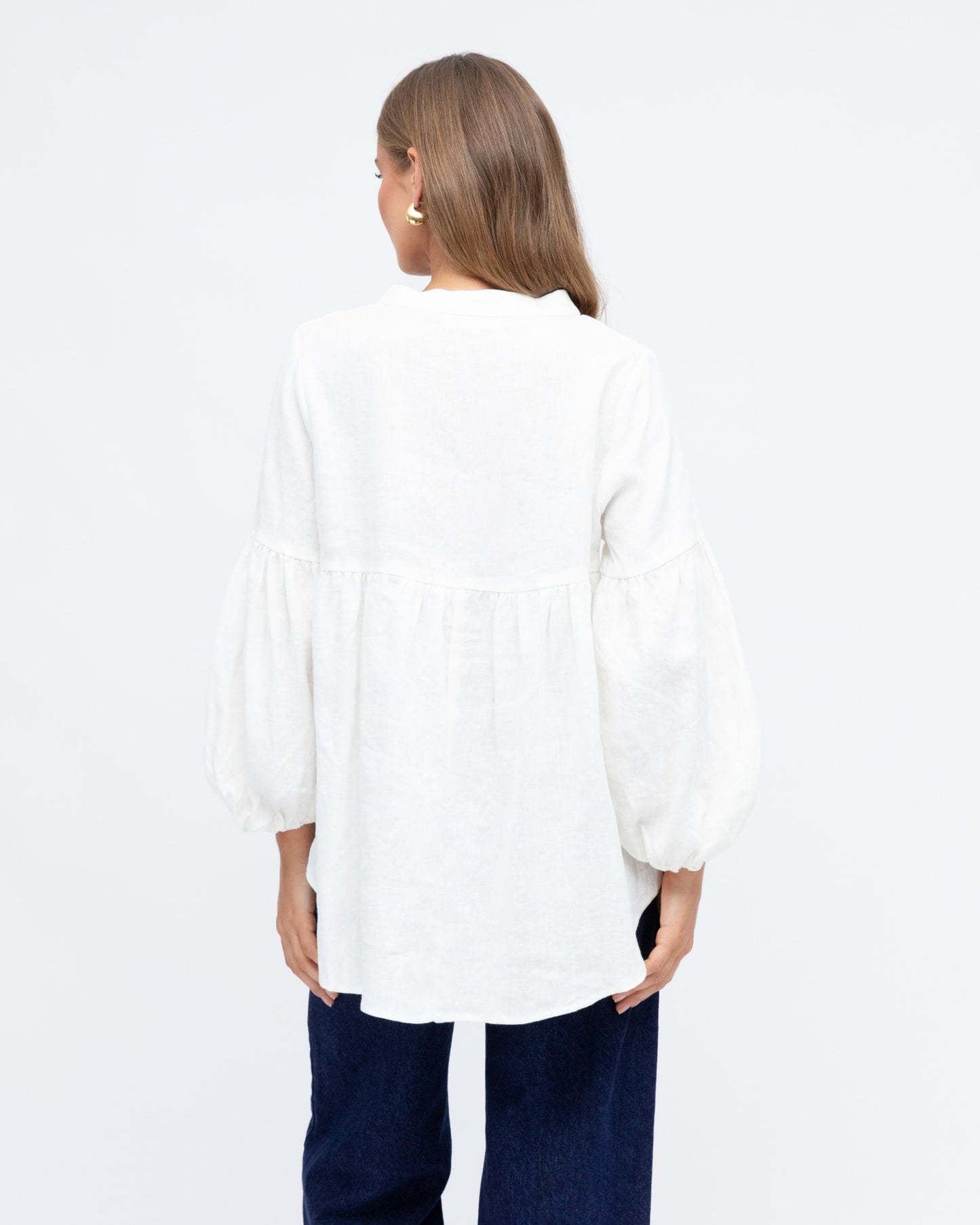 LINEN BLOUSE