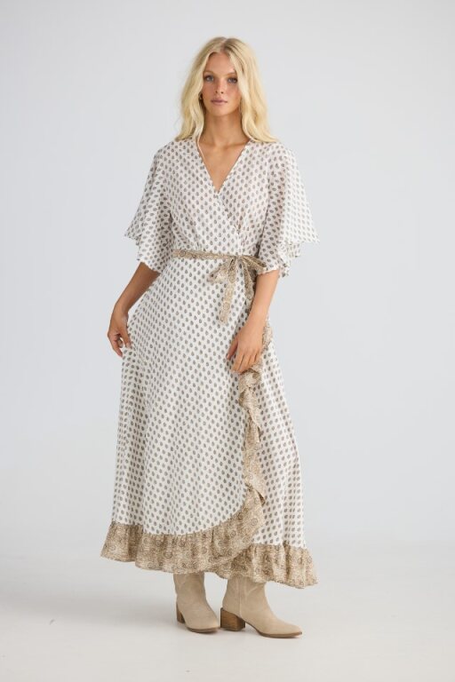 DAISY WRAP DRESS