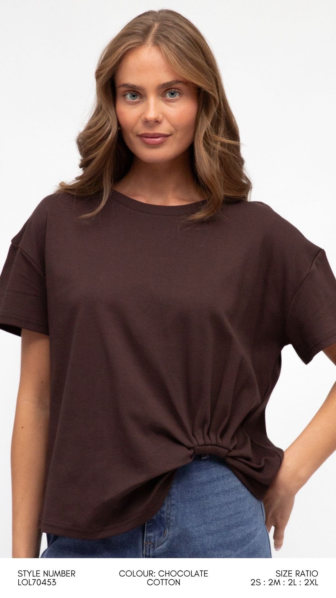 EASY TUCK TEE