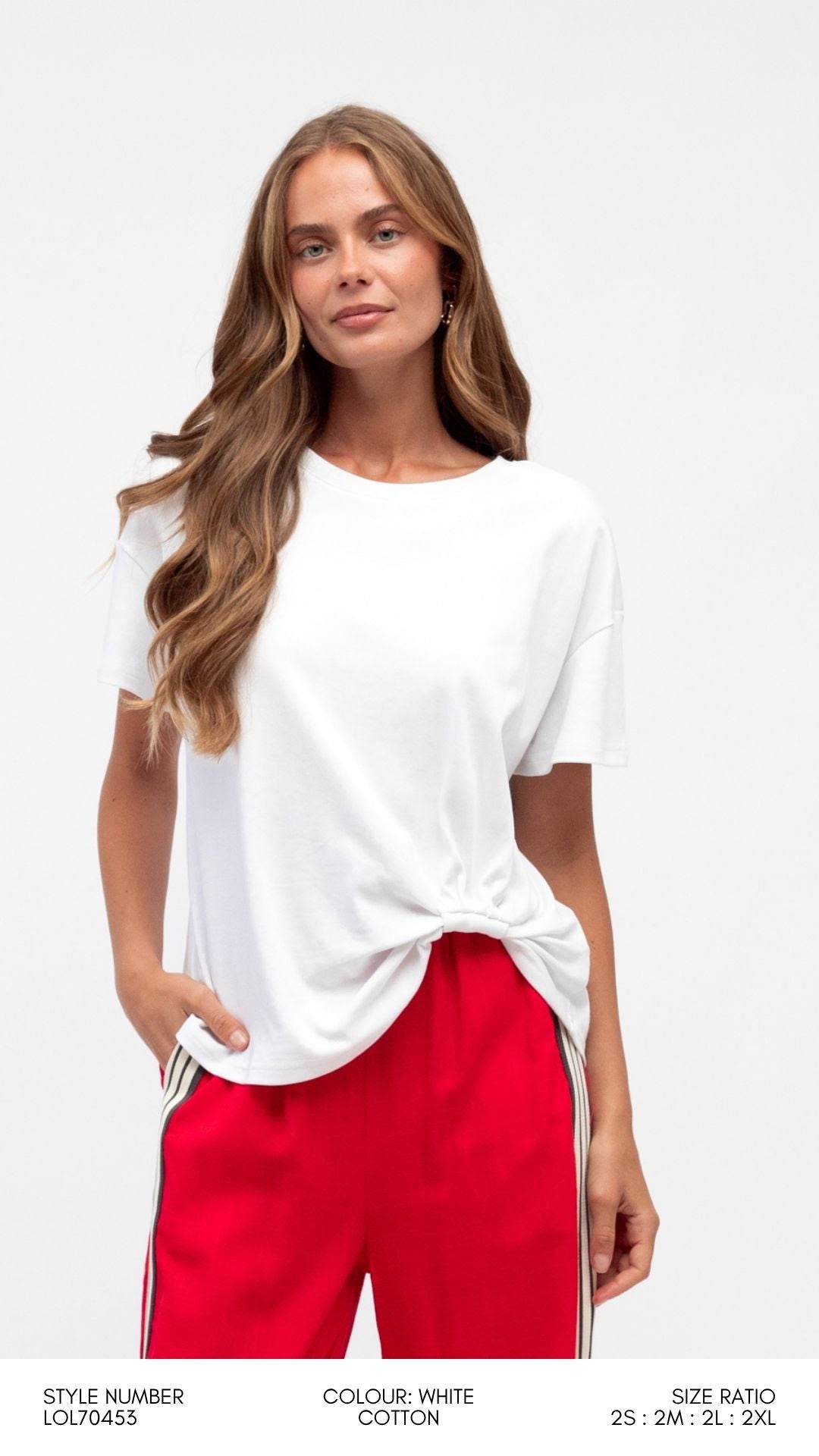 EASY TUCK TEE