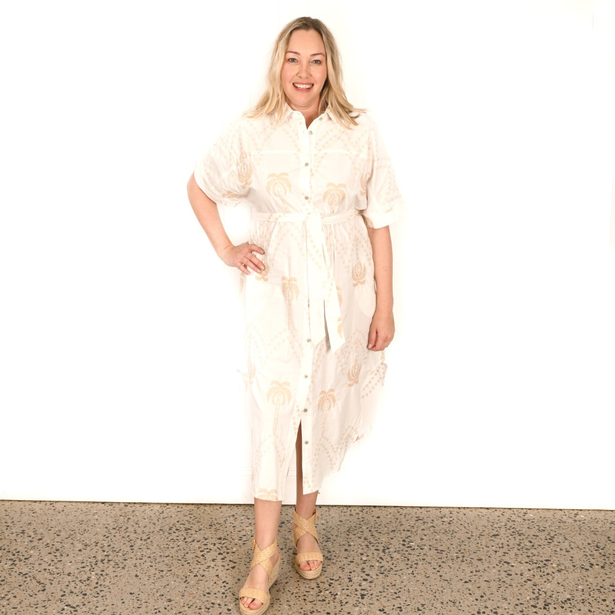 PALM RESORT ASHLEY DRESS