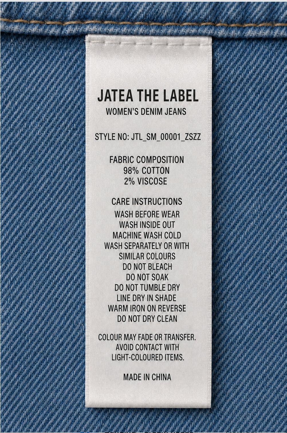 BEJEWELED BARREL JEANS