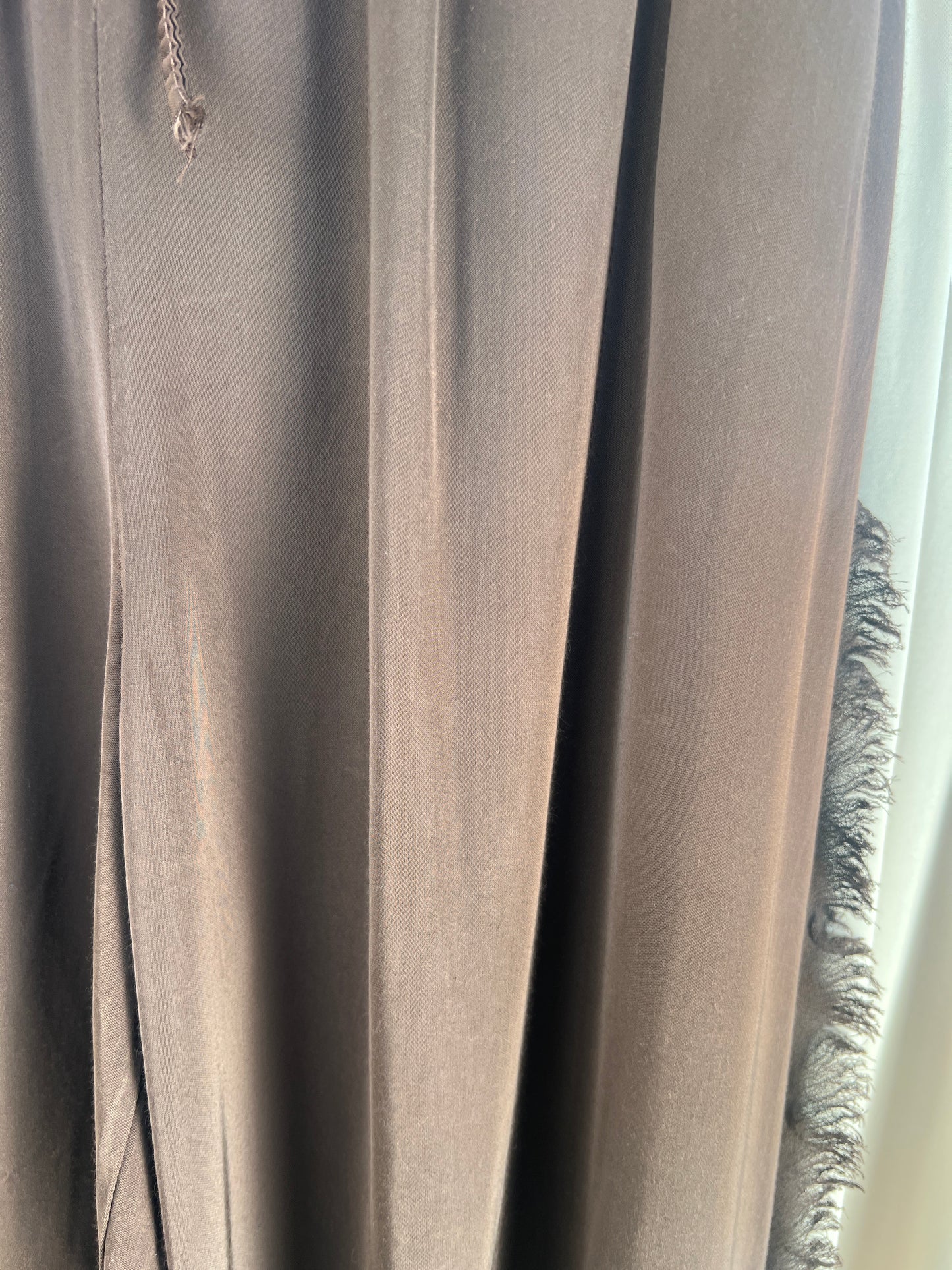 EVA SILK FRAY PANT