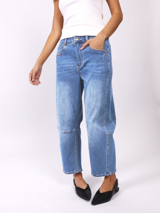 TONI BARREL JEANS