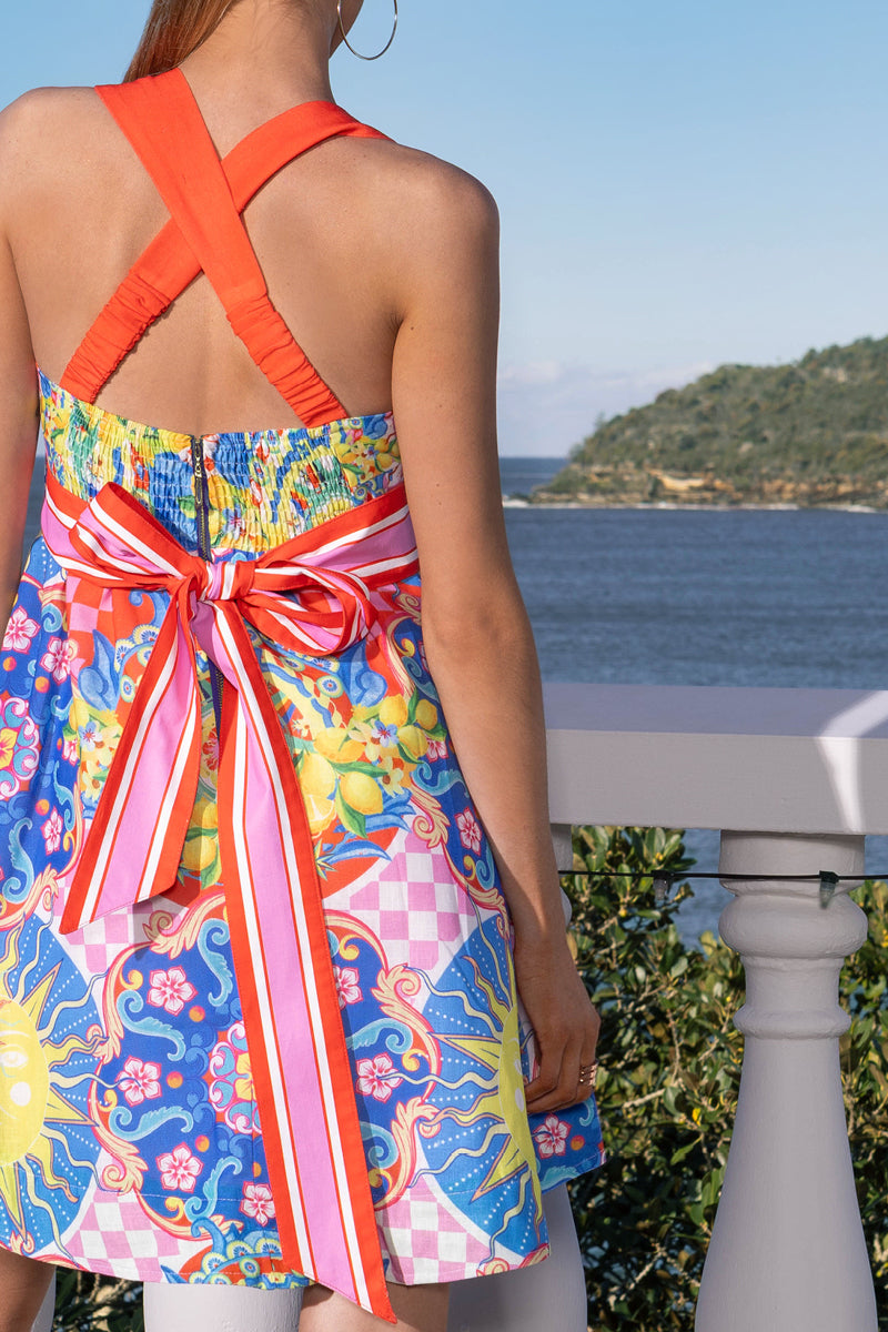 SUMMER SICILY DRESS