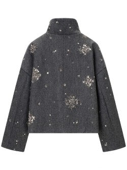 BEADED COAT