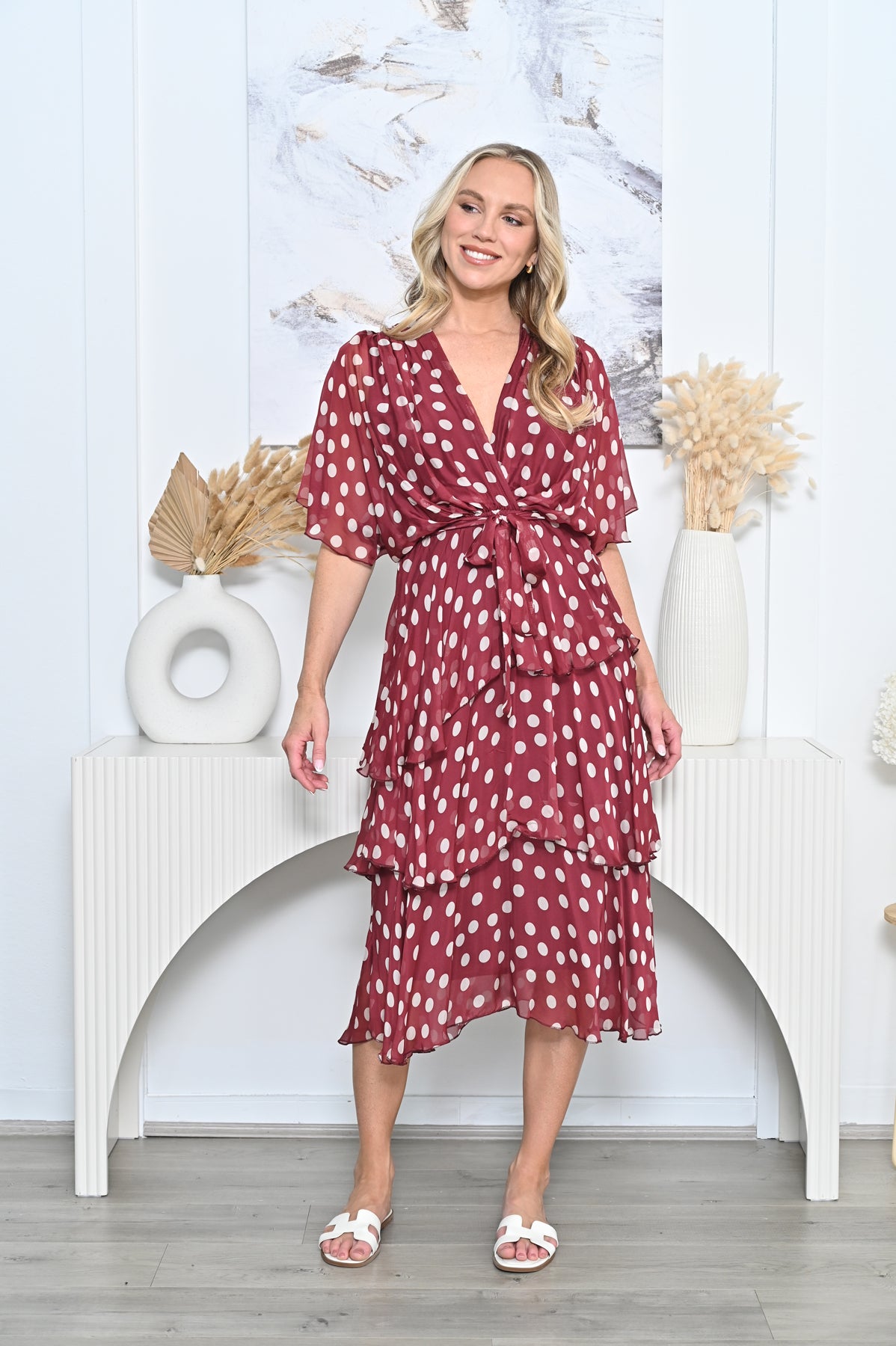 PIPPA POKA DOT DRESS