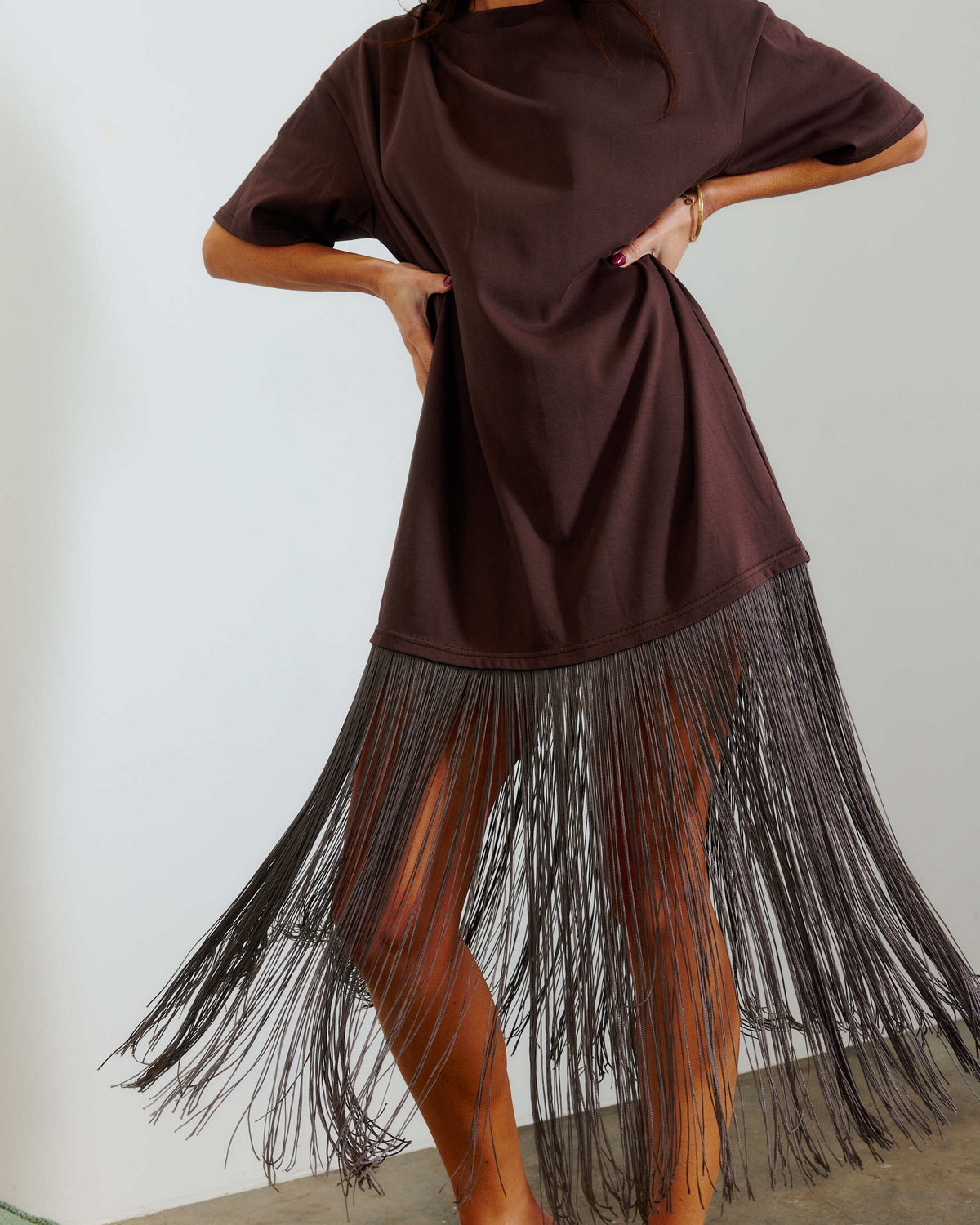 MARBELLA FRINGE DRESS